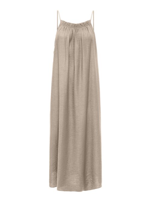ONLLINO S/L LONG RUFFLE DRESS WVN OX