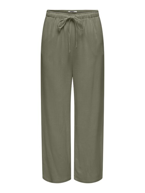 ONLSIESTA MW PULL-UP LINEN BL PNT NOOS
